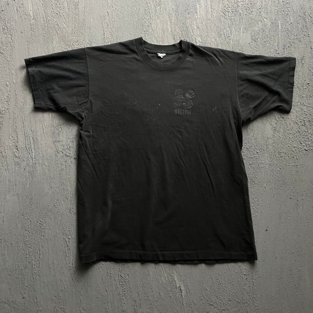 Vintage Mumbane Shirt XL Black 1990s Tribal Canada Nu Metal